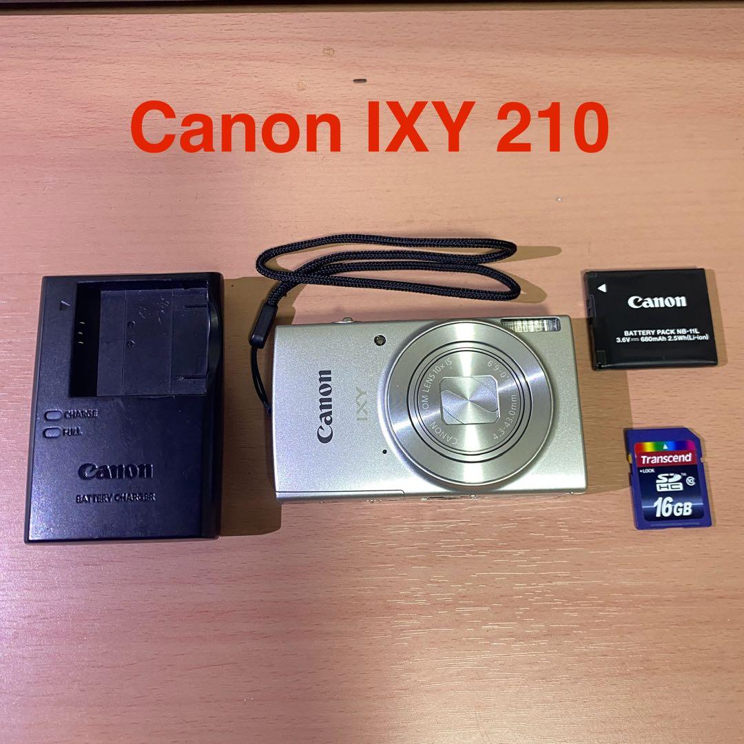 Canon IXY 210 美品 動作品 ccdコンパクトデジタルカメラ付属あり