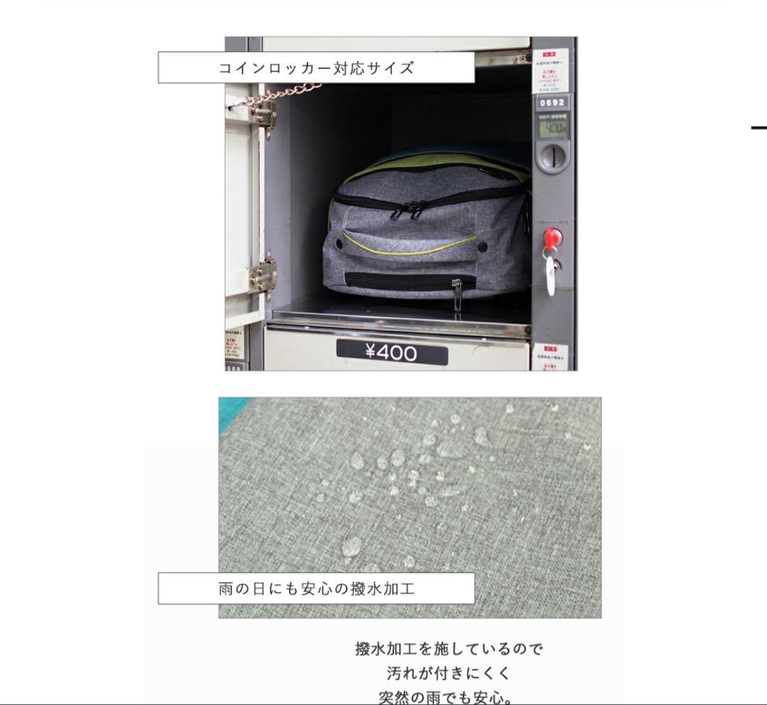 多機能リュックキャリー キャリーバッグ 機内持ち込み 4輪 33L 撥水