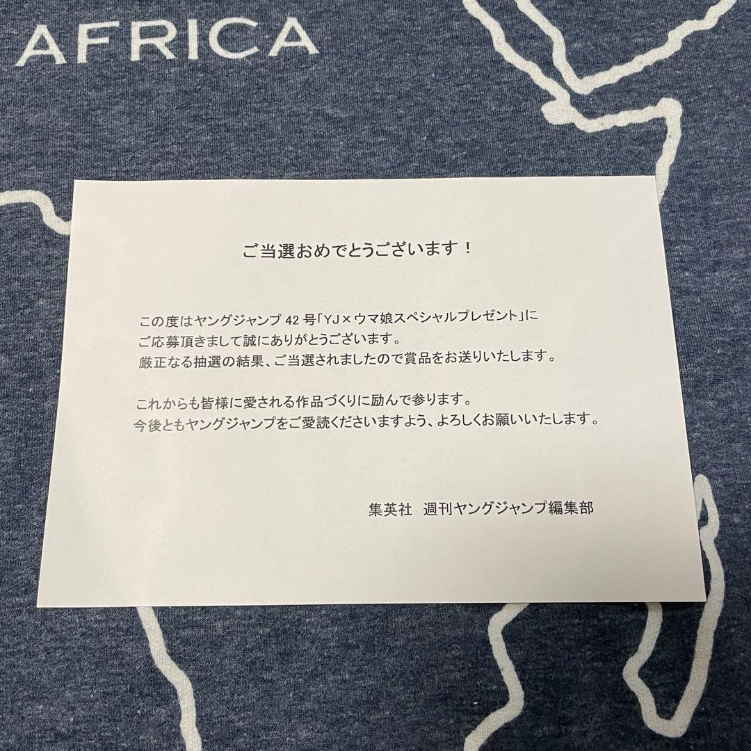 ウマ娘シンデレラグレイ　複製原画　ヤングジャンプ　42号　A3
