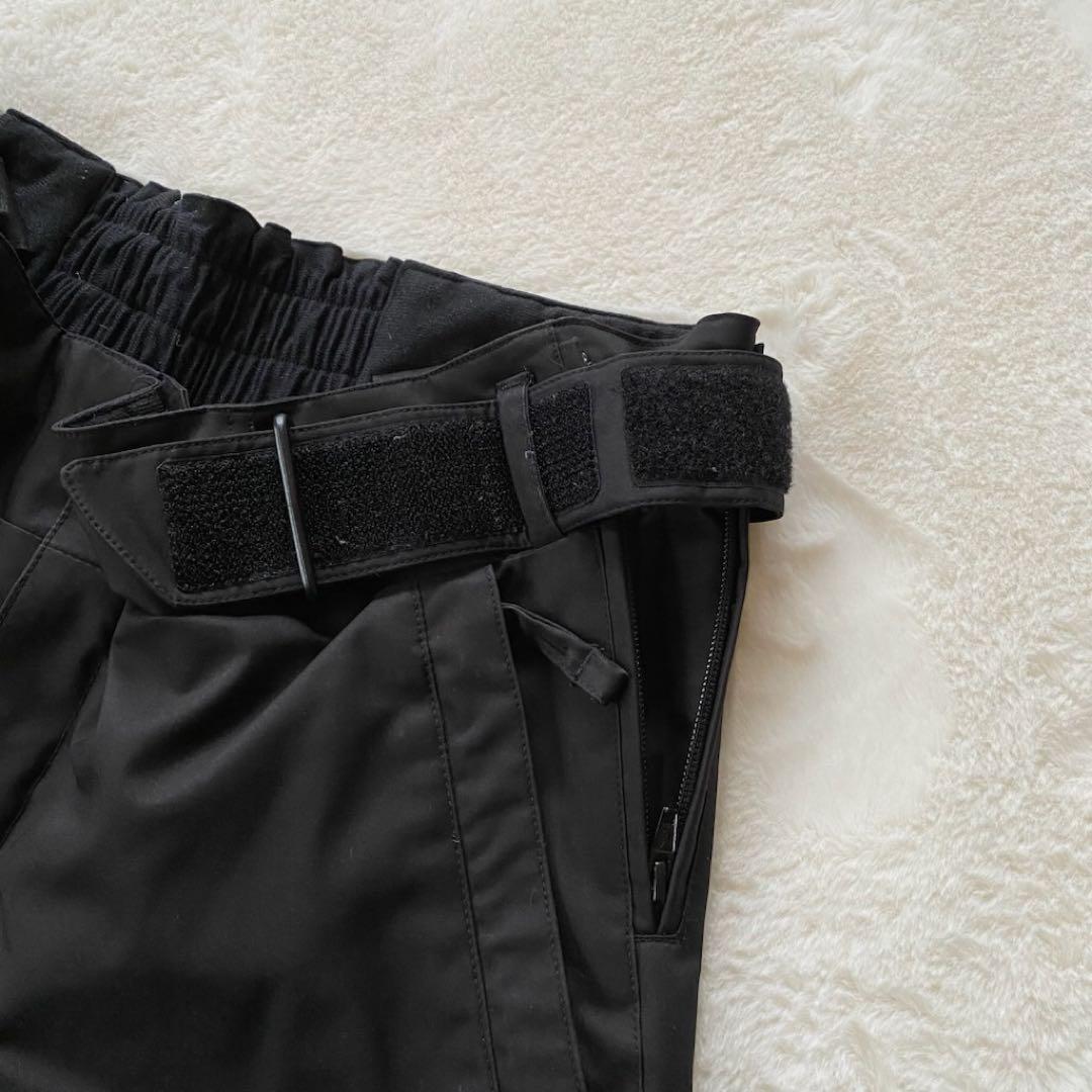 【美品】phenix スキーウェア　セットアップ　上下　チェック　ブラック　L