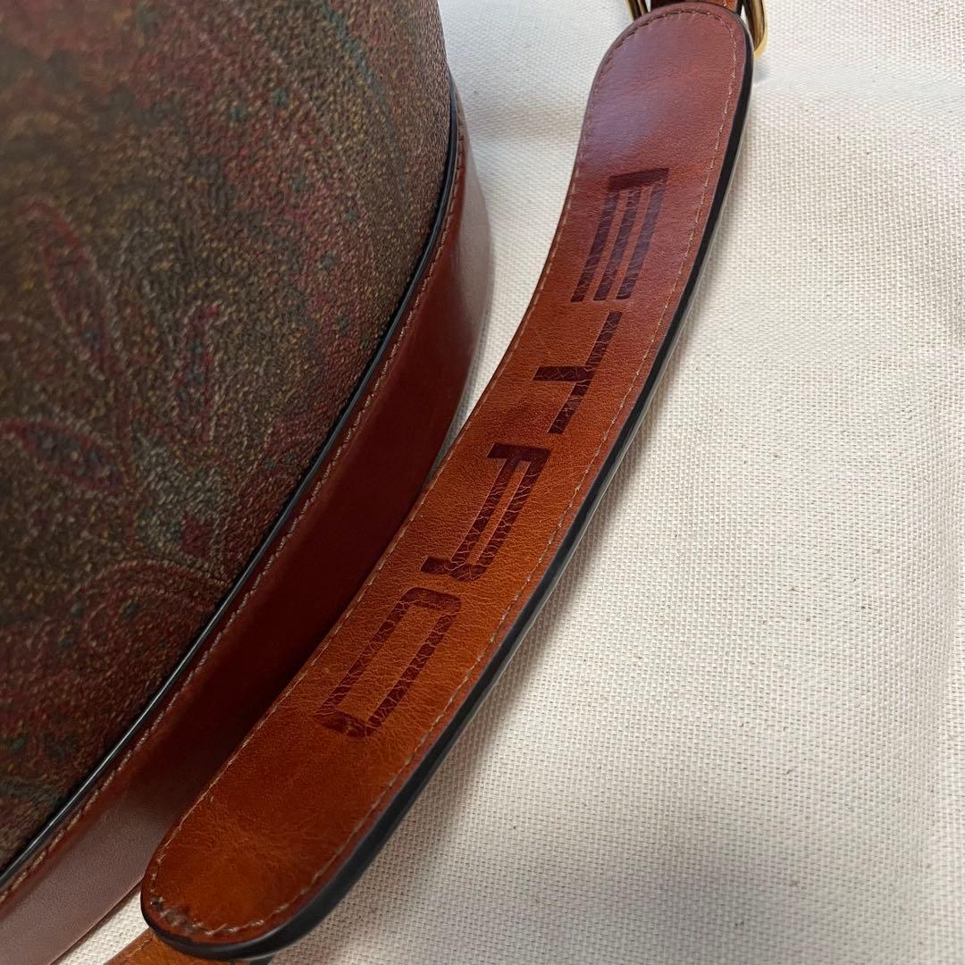 ETRO エトロ ペガソ ペガサス ペイズリー 巾着 ショルダーバッグ