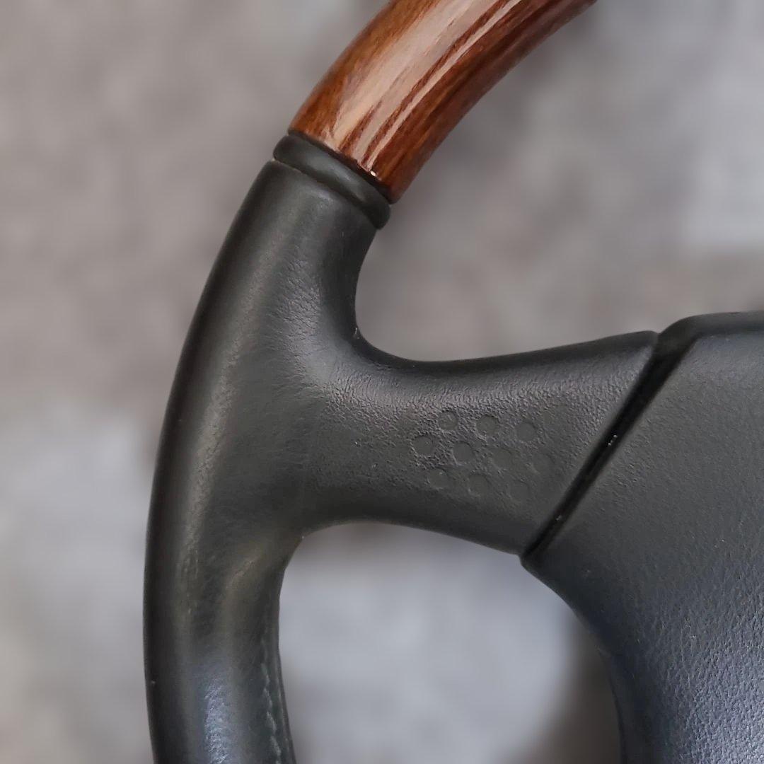 ⭐美品　モモ　ウッドコンビステアリング　約36cm⭐