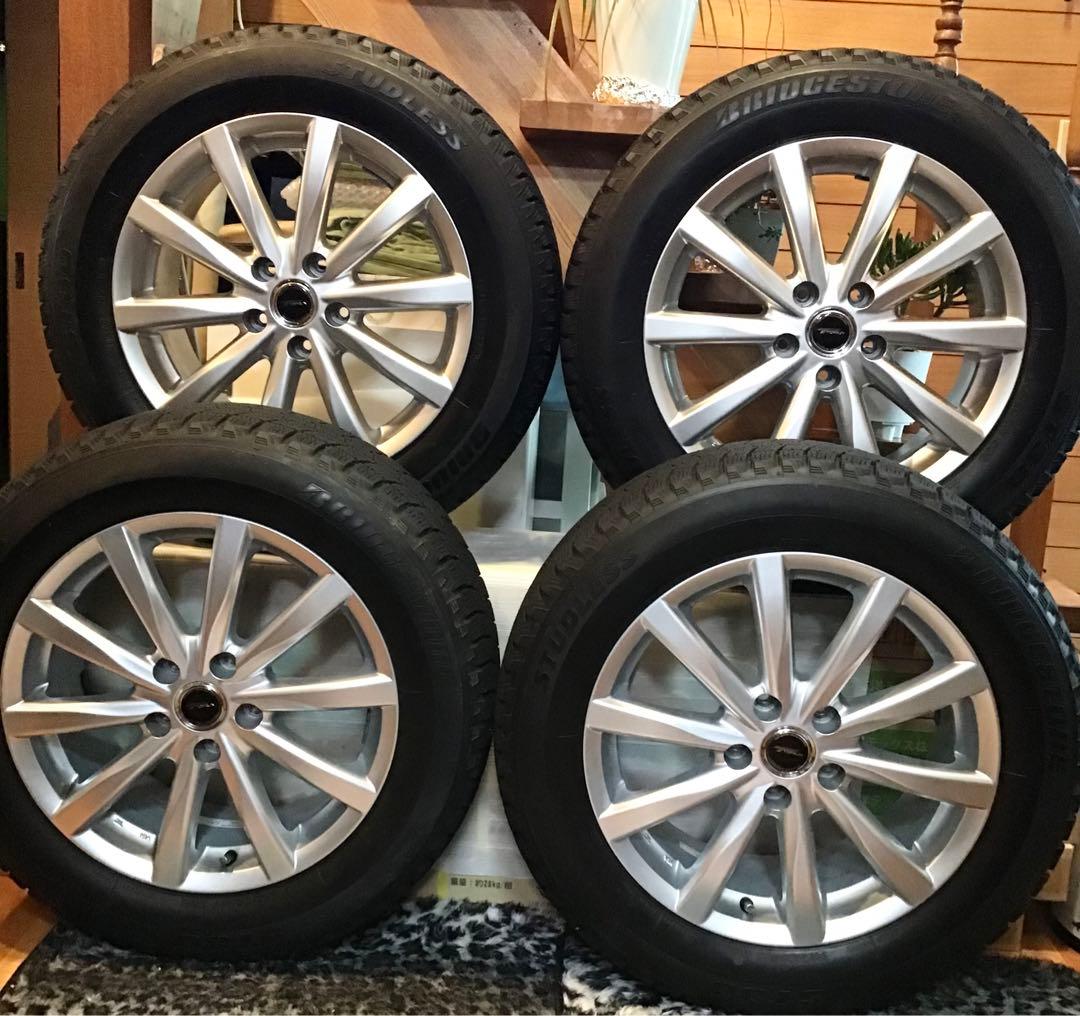 直接引取歓迎スタッドレスタイヤ ホイール付き、215／60r17 5穴114.3