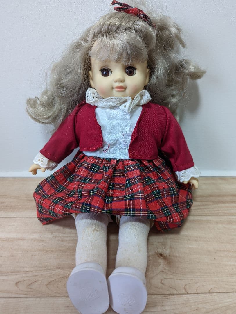 昭和レトロ ヴィンテージ 人形 HELLOApple 抱き人形