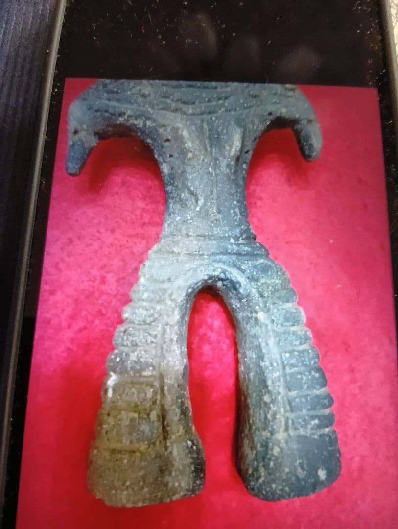 松⚫ハート形土偶　群馬県出土