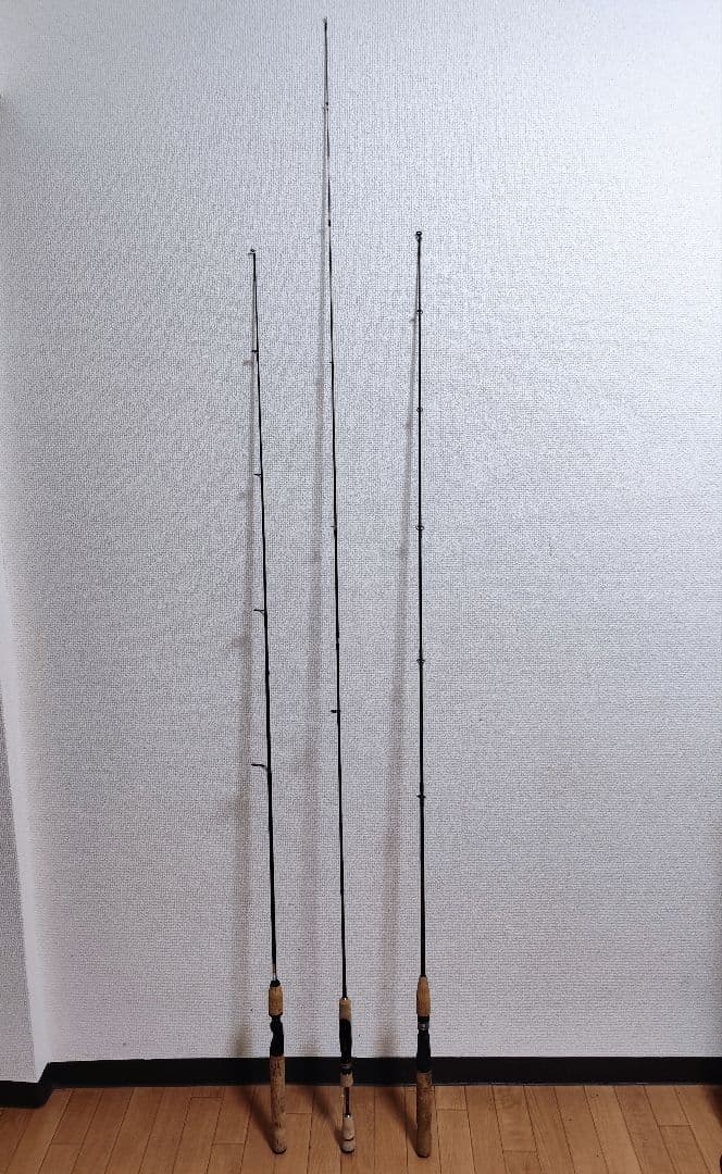バスロッド２本 トラウトロッド１本　計３本セット