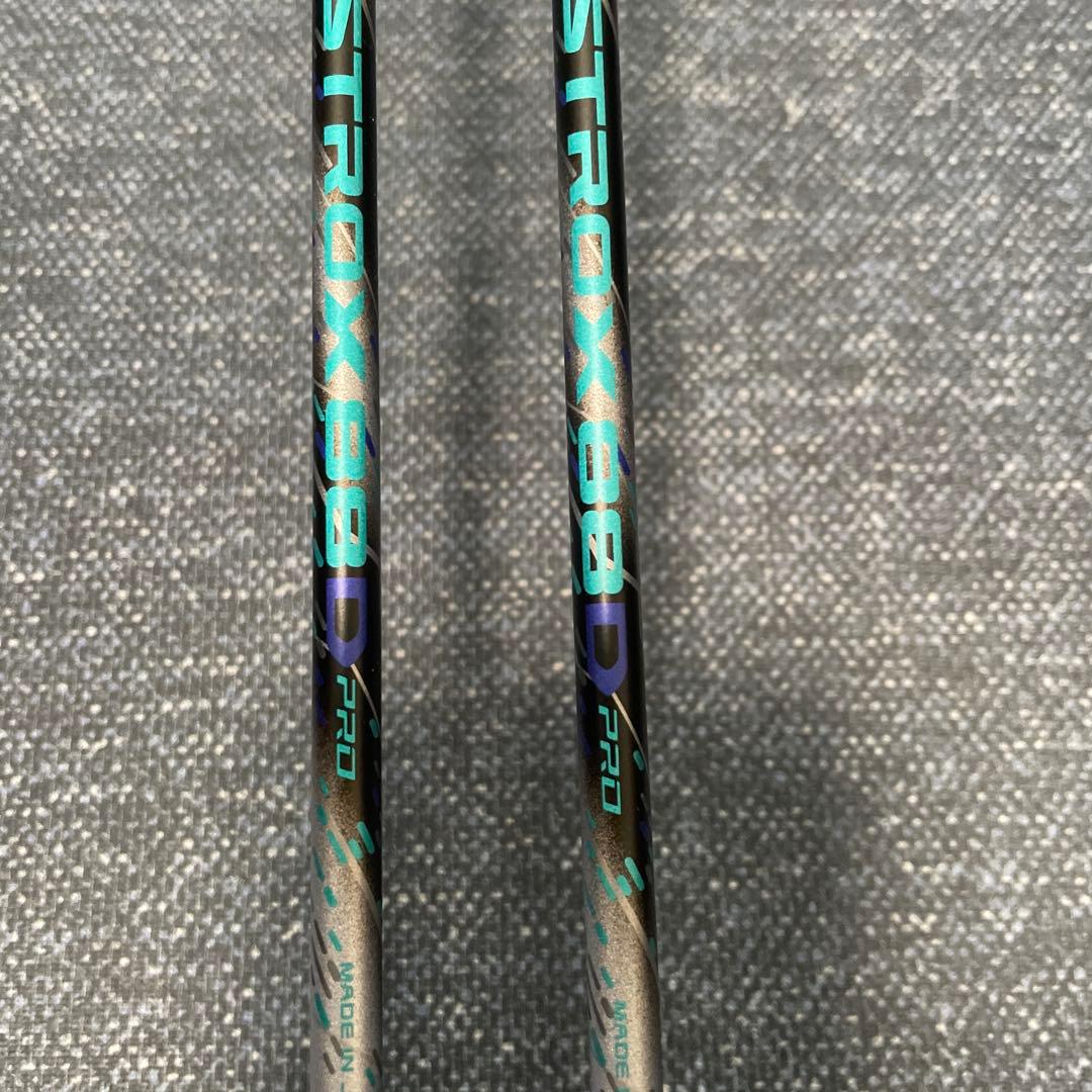 3AX88D-PRO バドミントンラケット 2本セットジャンク品