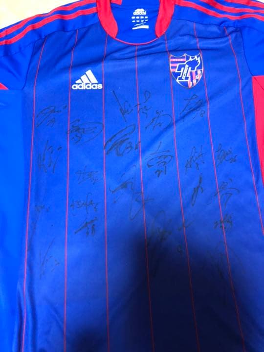 FC東京サイン入りユニフォーム