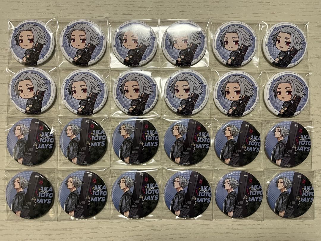 サカモトデイズ　まねきねこ　楽　缶バッジ