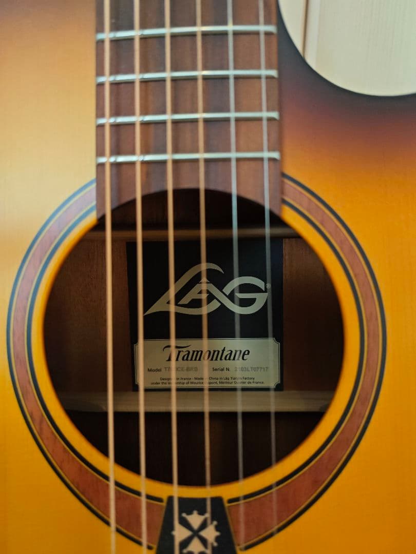 LAGギター T7ODCE-BRB エレアコ ハードケース付属 ※値下げ交渉可