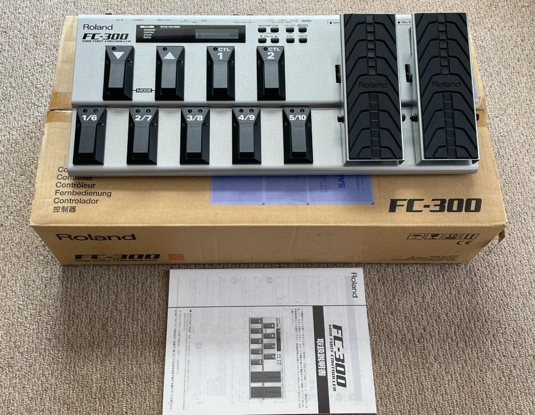 Roland FC-300 MIDIフットコントローラー