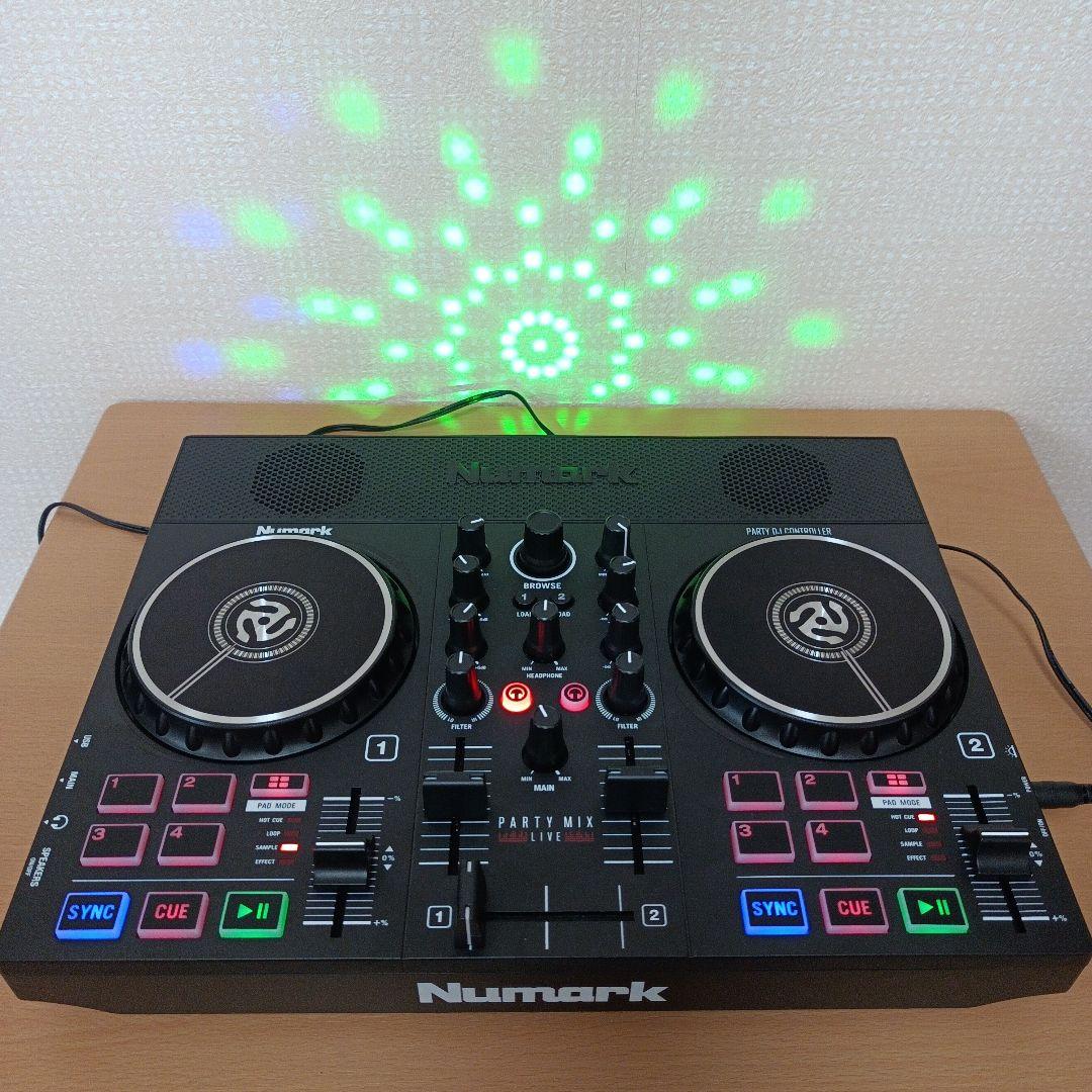 【美品】Numark PARTY MIX LIVE DJコントローラー