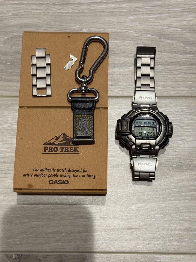 スペシャル様用)希少 カシオ プロトレック　PRT-610 チタン