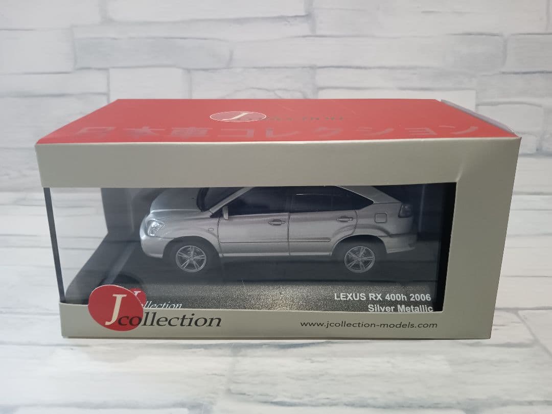 1/43 京商　レクサス　RX400h　ミニカー　シルバー