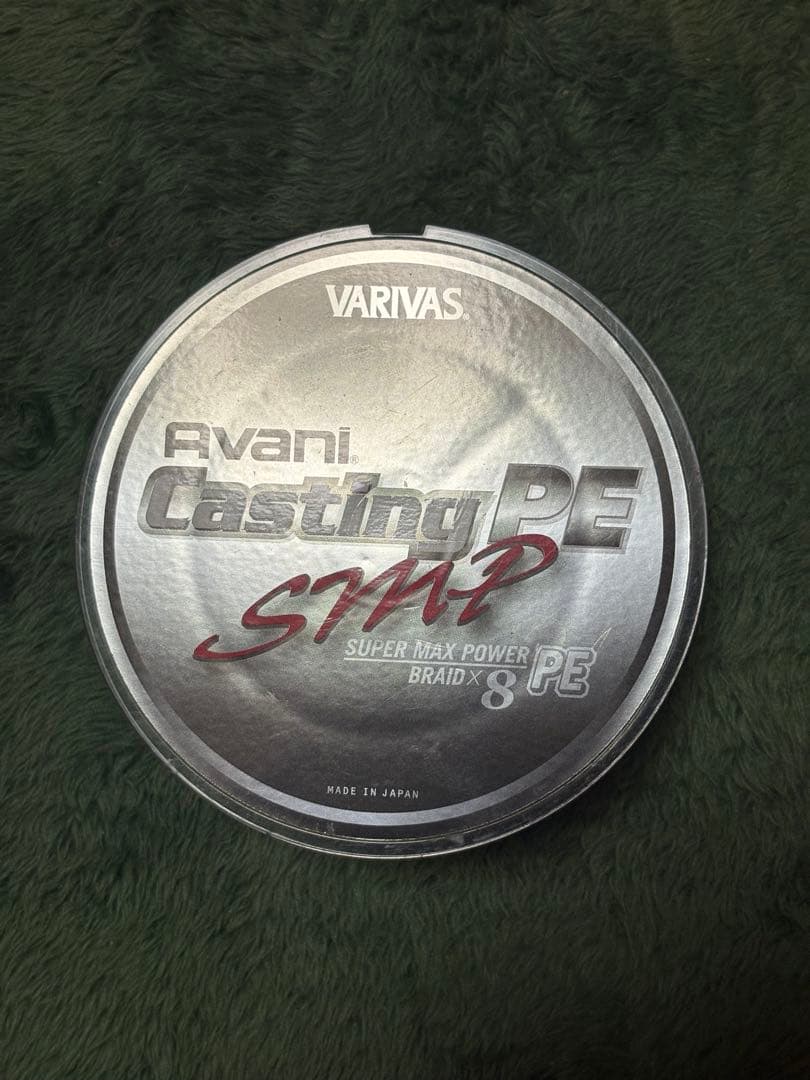 新品バリバス　8本撚り PEライン　6号 300m