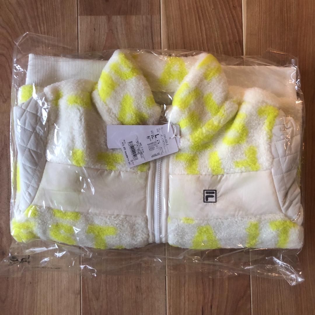 [202406-6]フィラ ゴルフ 長袖 フルジップ ボアジャケット