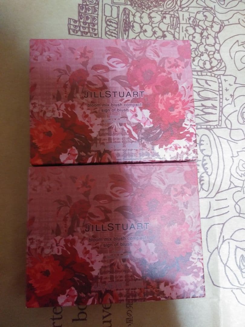 ジルスチュアート　ブルームミックスブラッシュ　コンパクト　サインオブブラッシュ