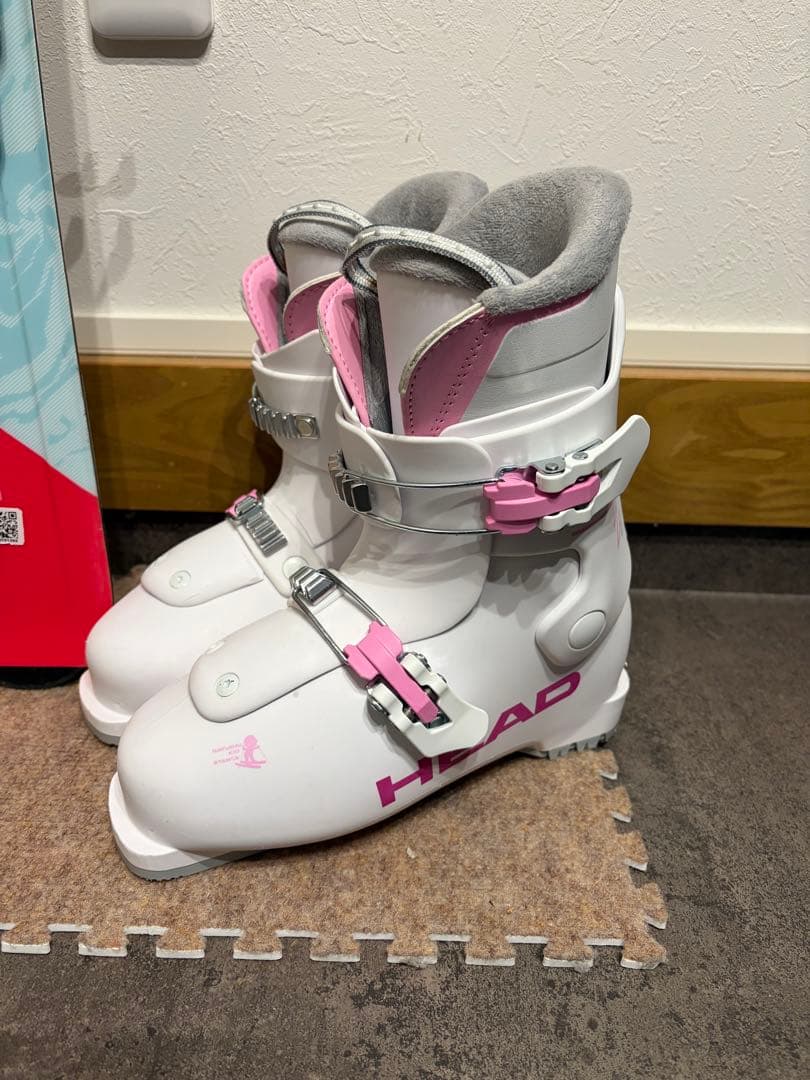 ★女の子用 4点セット メンテナンス.HOTWAX済★ salomon k2