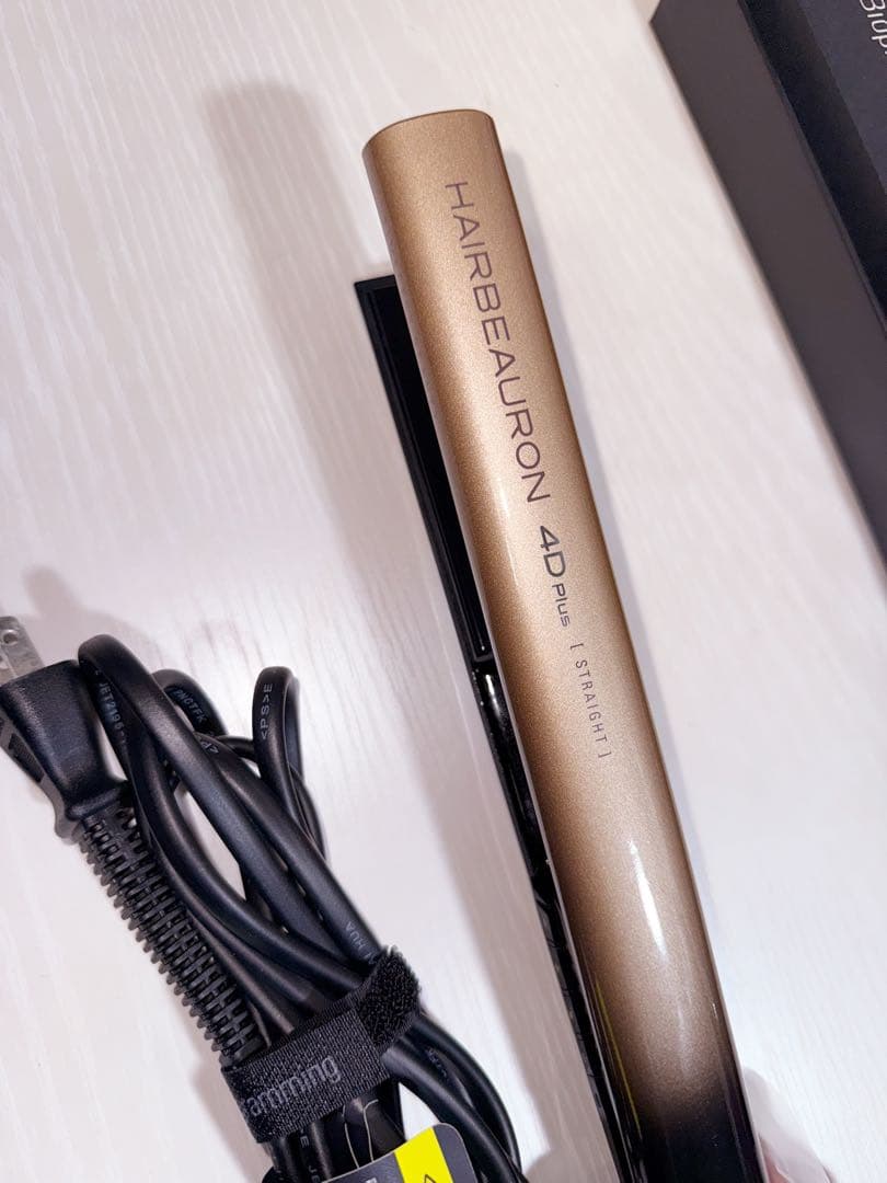 ヘアビューロン 4D Plus ストレート ヘアアイロン