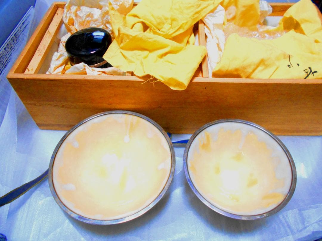 七宝焼き抹茶茶碗（大、小、ナツメ）