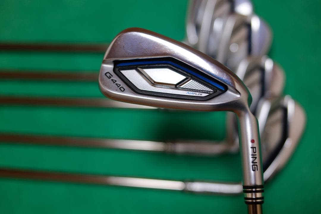 G440 アイアン 6-9 W U 6本 レッド PING TOUR 2.0