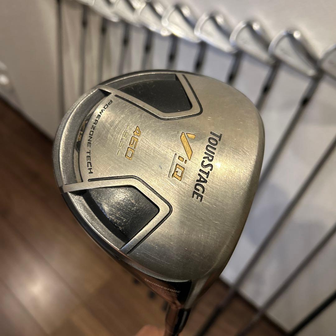 初心者お試しセット　ツアステージ他　メンズS 15本　ゴルフセット