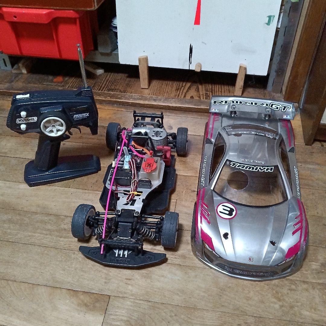 KYOSHO　エンジンカー四駆　ラジコン　模型