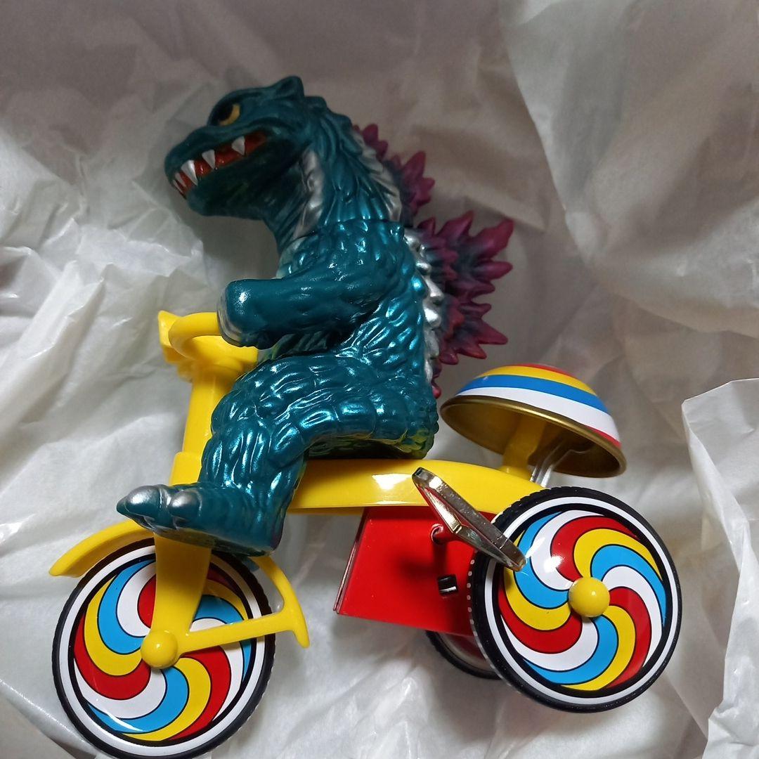 ゴジラ三輪車 ゴジラ M1号 怪獣 ソフビ 昭和レトロ メカゴジラ ブルマァク