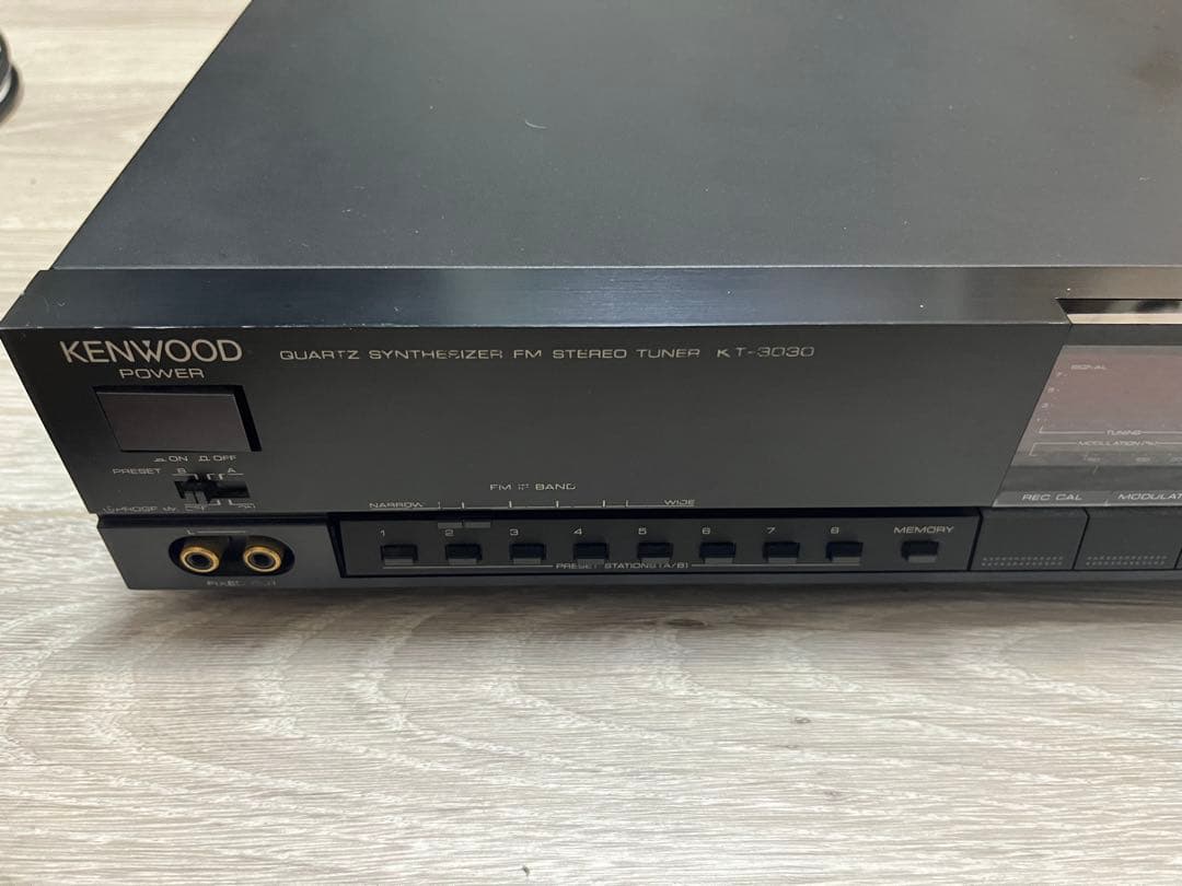 KENWOOD ケンウッド FMステレオチューナー KT-3030