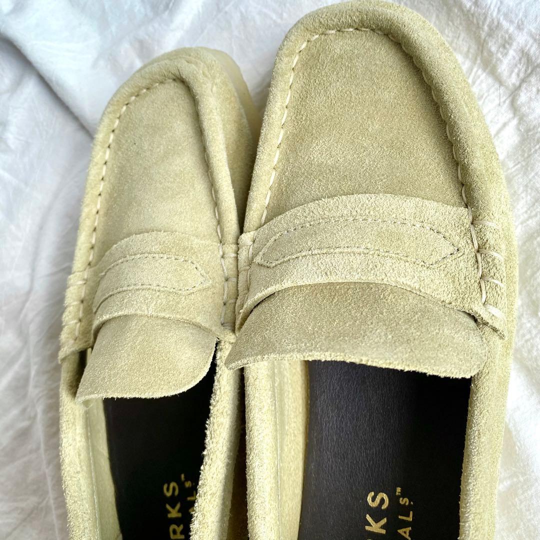 極美品✨【CLARKS】 クラークス ワラビー スエード メープル 23cm