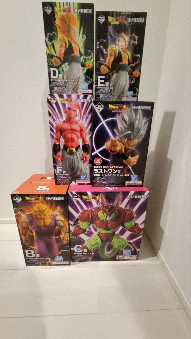 新品未開封　ドラゴンボール　一番くじ　オムニバスビースト　６体セット