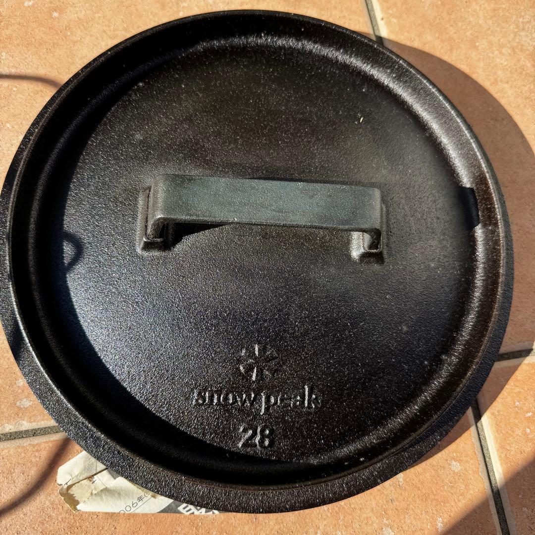 ◉美品 スノーピーク　和鉄ダッチオーブン28 チャコールスタンド リフター★廃盤