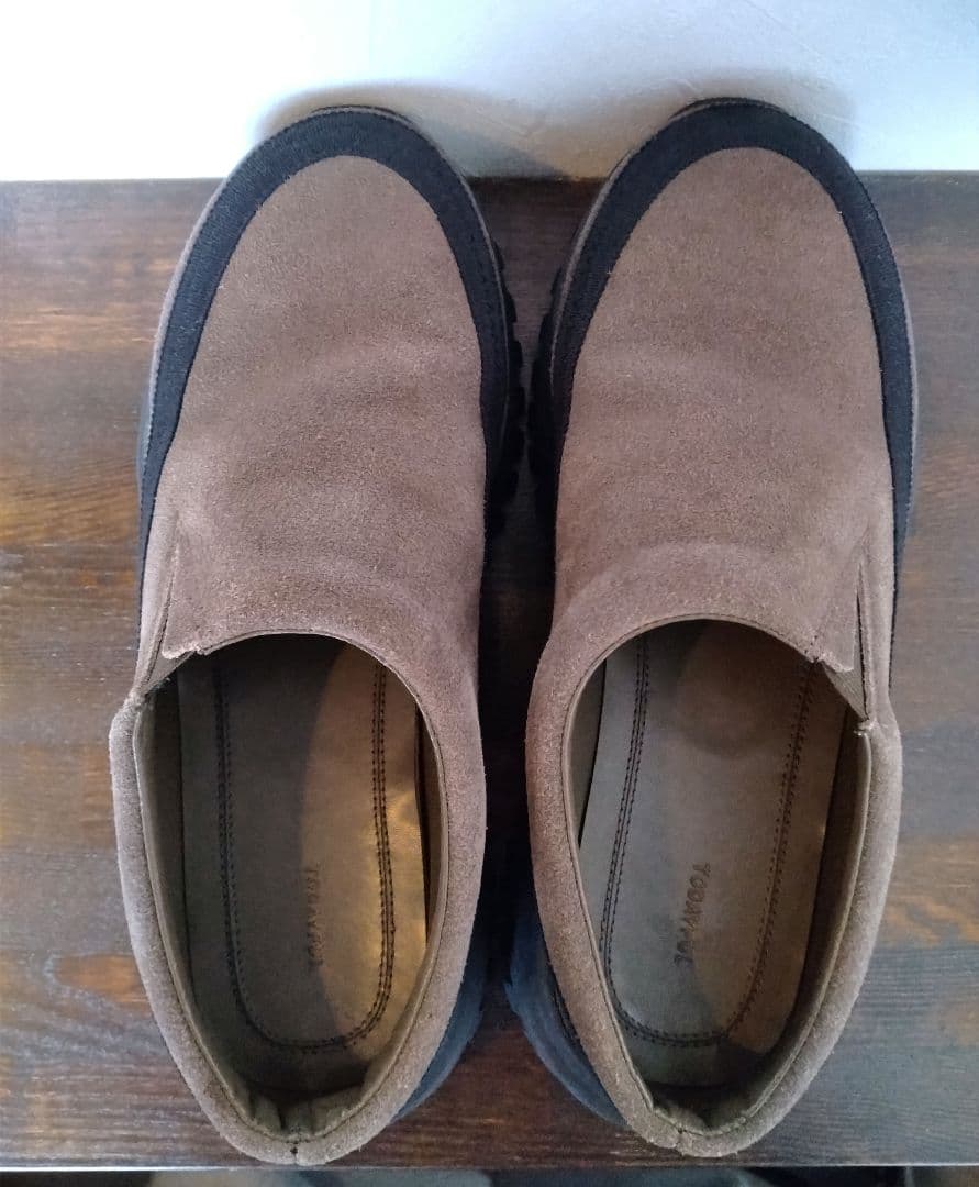 TODAYFUL Vibramsole Leather Sabot Mグリーン