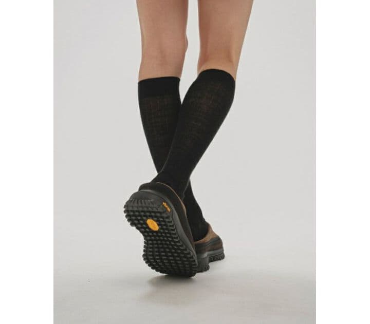 TODAYFUL Vibramsole Leather Sabot Mグリーン