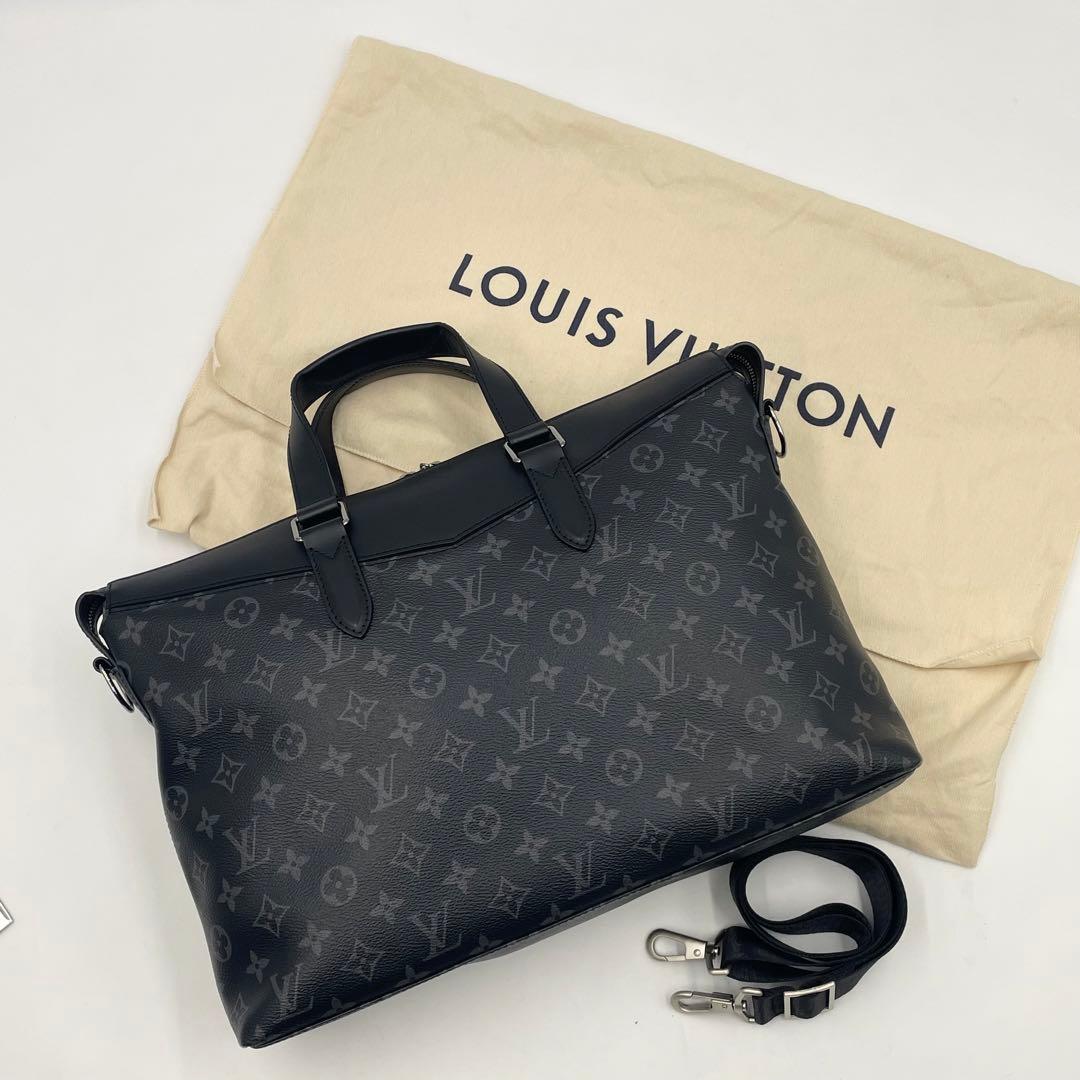 【美品】ルイヴィトン モノグラムエクリプス エクスプローラー 2way ブリーフ