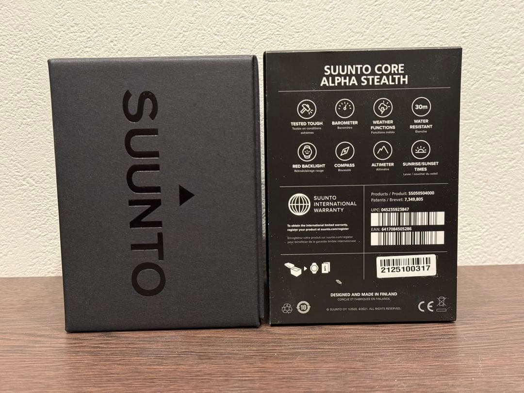 SUUNTO CORE ALPHA STEALTH スント アルファ 腕時計