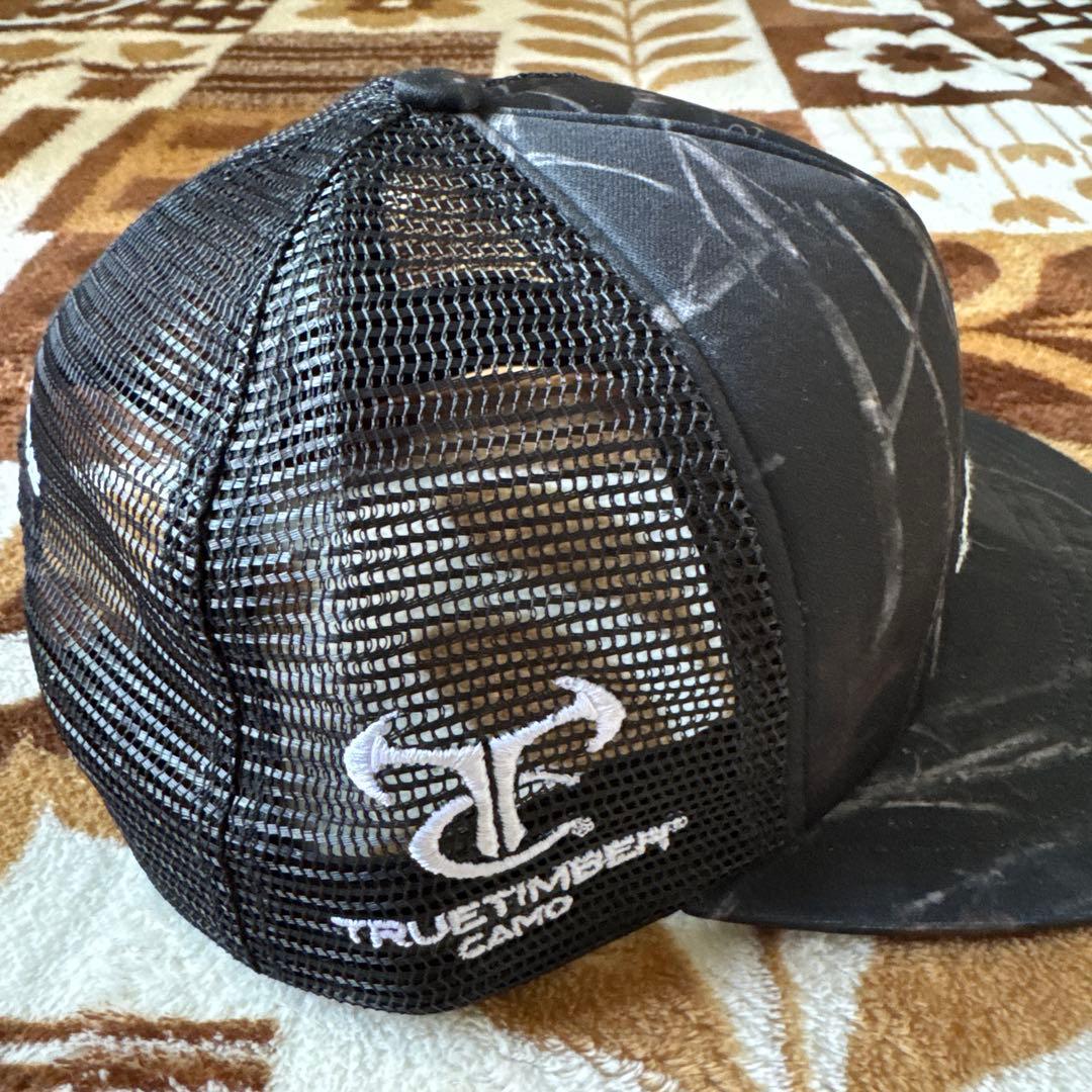 SUPREME ブラック メッシュキャップ