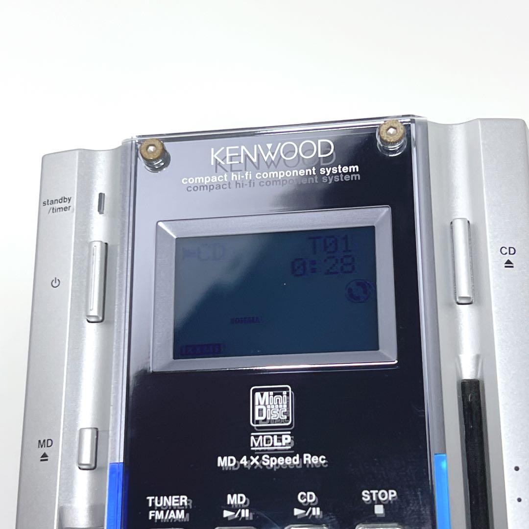 【美品】KENWOOD RD-ES7NETミニコンポ CD MDプレーヤー