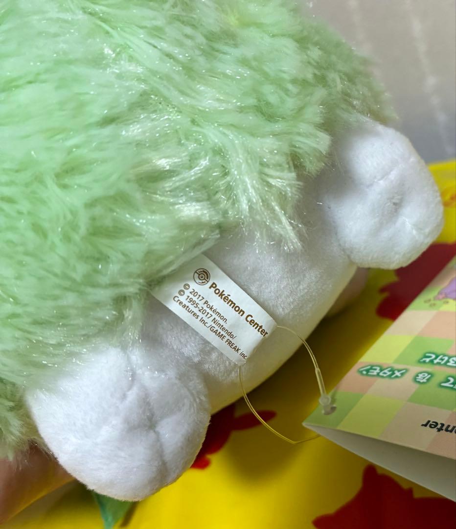 【タグ付】 ポケモンセンター へんしん！メタモン シェイミぬいぐるみ 2017