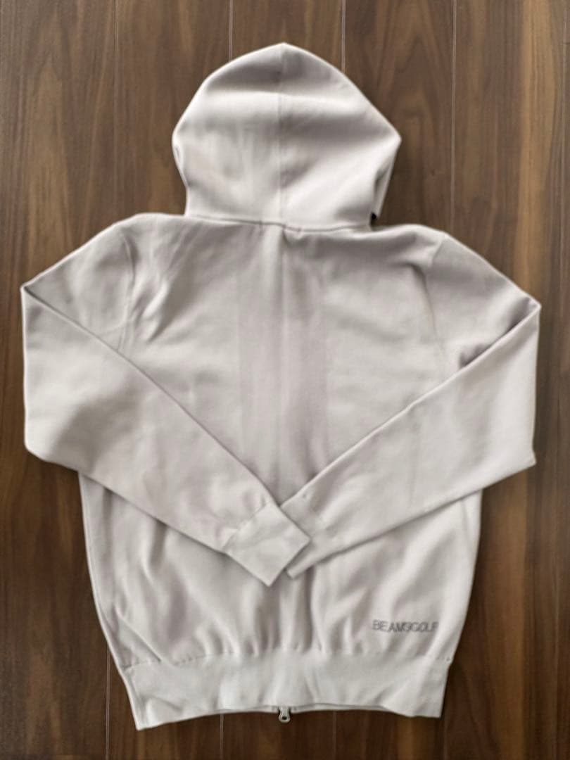 BEAMS GOLF ハイゲージニット ダブルジップパーカー