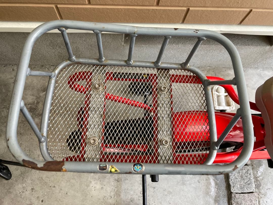 子供　消防車　自転車　駒付き