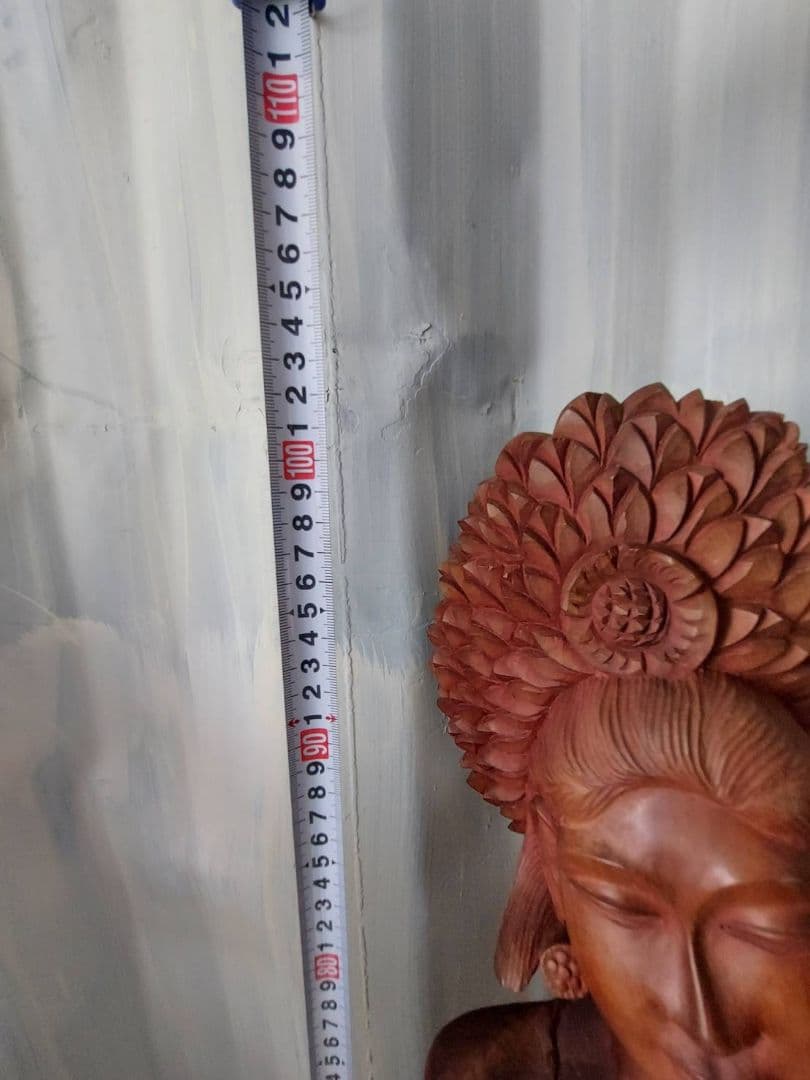 木製女性像 彫刻 　バリ島　木彫り