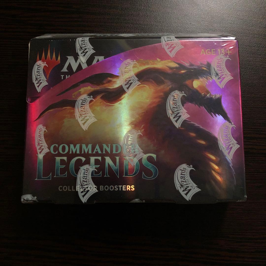 MTG 統率者レジェンズ コレクターブースター box 英語 未開封