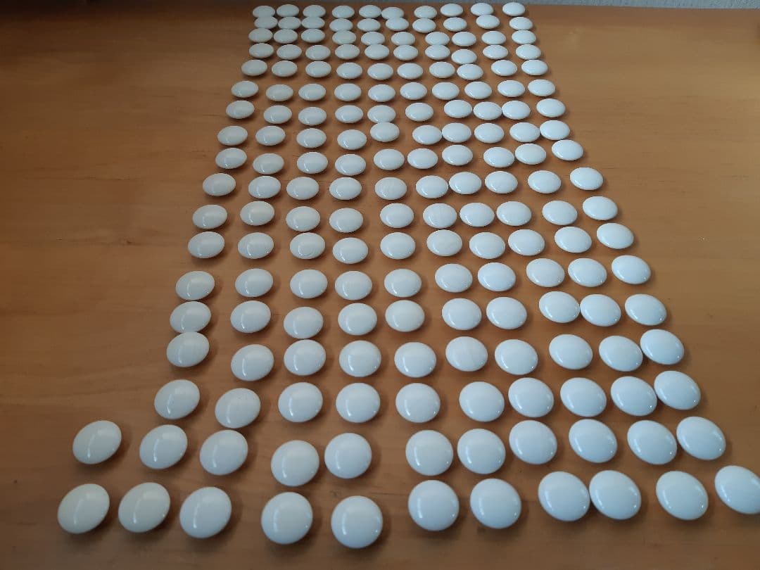 碁石　日向特製　本蛤碁石　34号　徳用印