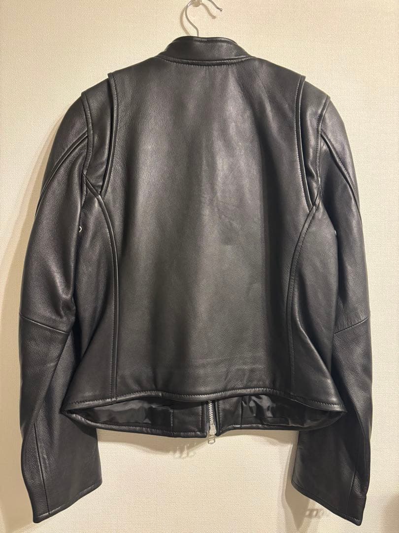 【新品未使用】ブラック レザージャケット JEANASIS（ジーナシス）