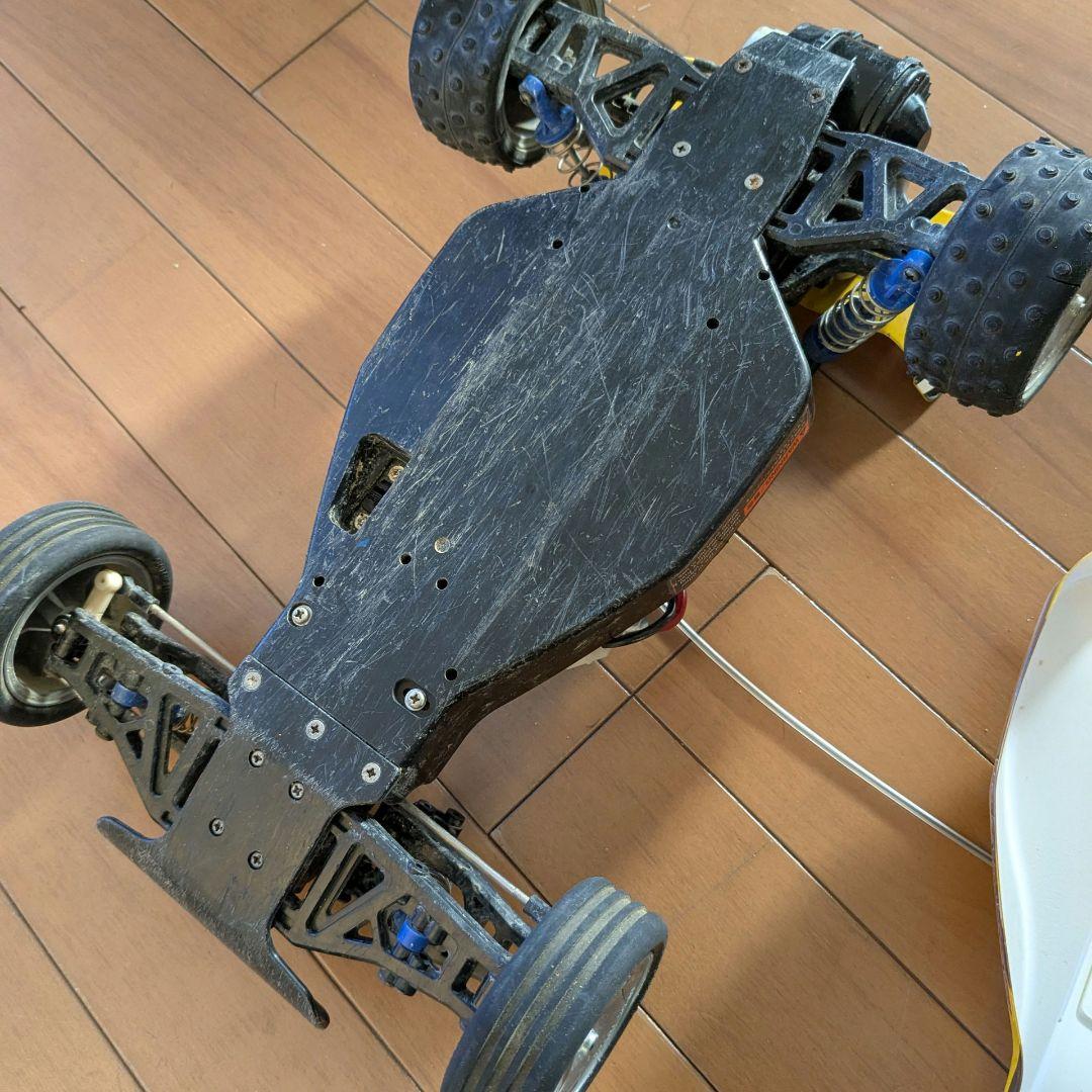 ジャンクTamiya ラジコンカー 2200mAh＋2個バッテリー付き