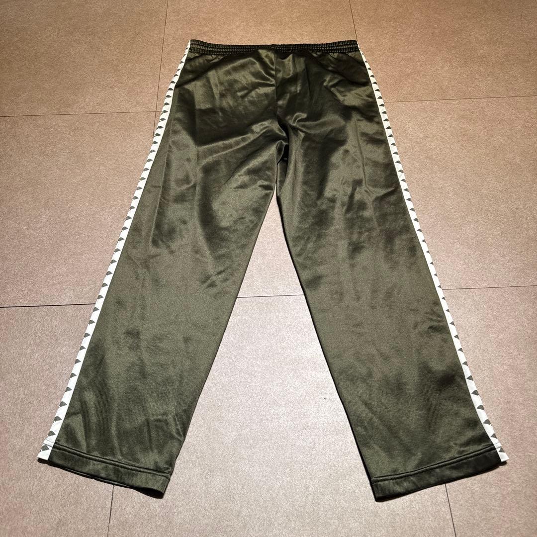 Arena 上下セットアップ　ジャージ　カーキ　白　ビンテージ 90s S