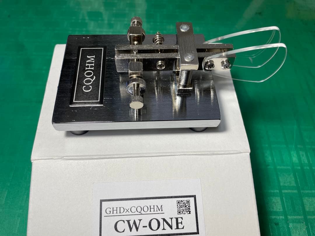 CQOHM CW-ONE モールス信号送信機