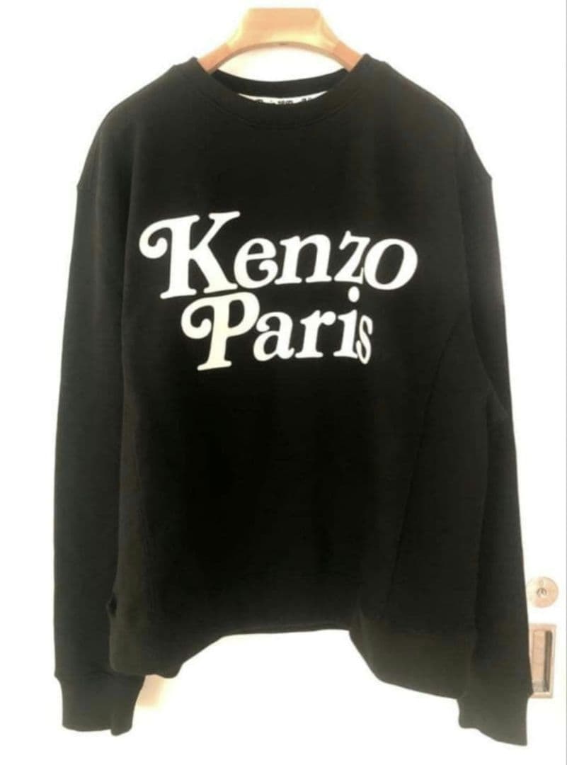【新品】Kenzo x Verdy フロックロゴ スウェットシャツ ブラック
