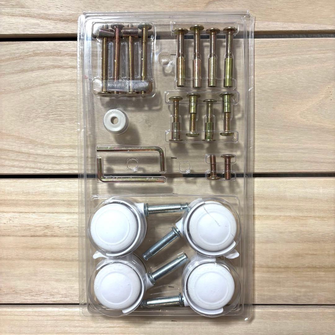 木製ミニベビーベッド ホワイト ハイタイプ